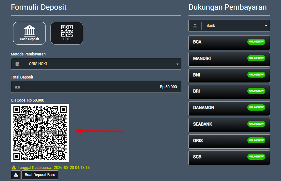 Detail Pembayaran QRIS
